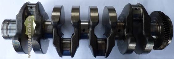 Gleitgelagerte Kurbelwelle